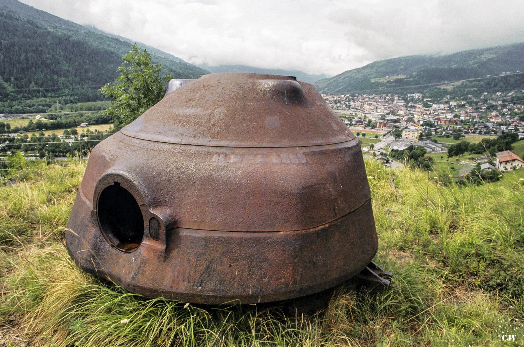 Ligne Maginot - CHATELARD (TD N° 597) - (Cuve pour arme d'infanterie) -  - Lia VERMEULEN