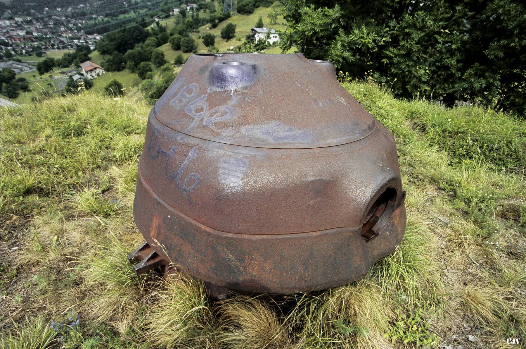 Ligne Maginot - CHATELARD (TD N° 597) - (Cuve pour arme d'infanterie) -  - Lia VERMEULEN
