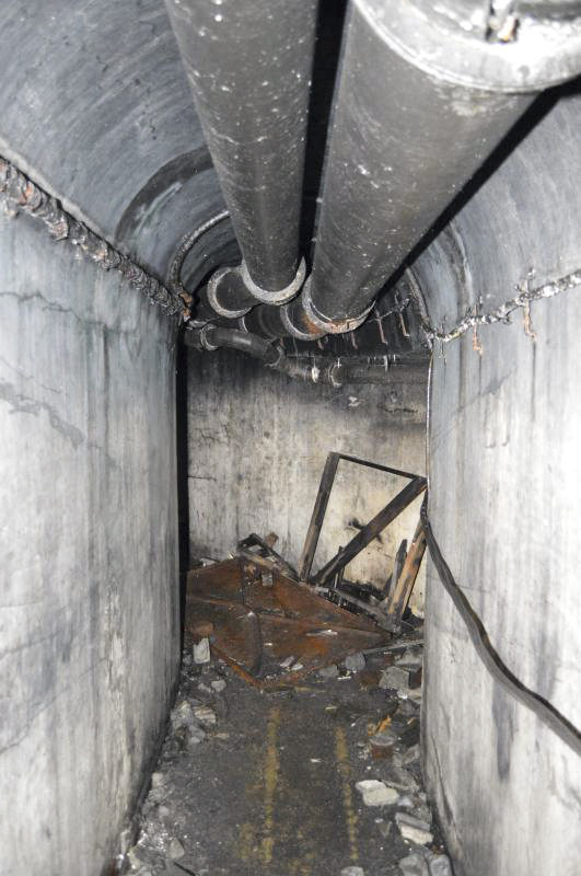 Ligne Maginot - CAVE A CANON - (Ouvrage d'infanterie) - Couloir vers sous-sol - Michal Prasil