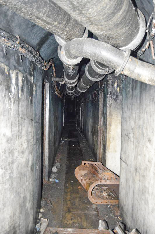 Ligne Maginot - CAVE A CANON - (Ouvrage d'infanterie) - Couloir principal - Michal Prasil