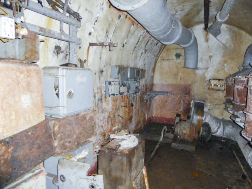 Ligne Maginot - HOBLING - A23 - (Ouvrage d'infanterie) - La salle des filtres -  ELLENA-CUNY