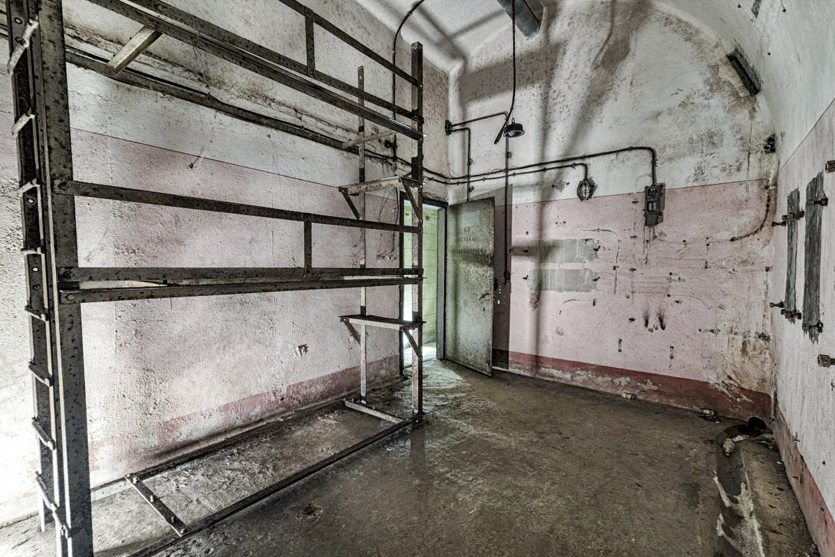 Ligne Maginot - HOBLING - A23 - (Ouvrage d'infanterie) - L'intérieur du central téléphonique, un endroit important pour les communications avec les ouvrages voisins - Patrimoine en Images