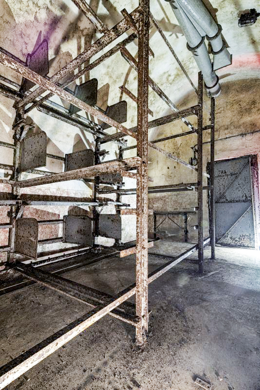 Ligne Maginot - HOBLING - A23 - (Ouvrage d'infanterie) - Dans le casernement se situent aussi les chambrées pour la troupe. - Patrimoine en Images