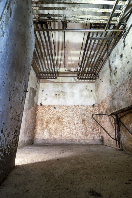 Ligne Maginot - HOBLING - A23 - (Ouvrage d'infanterie) - La chambre des sous-officiers, ils avaient le privilège d'avoir des lits individuels. - Patrimoine en Images