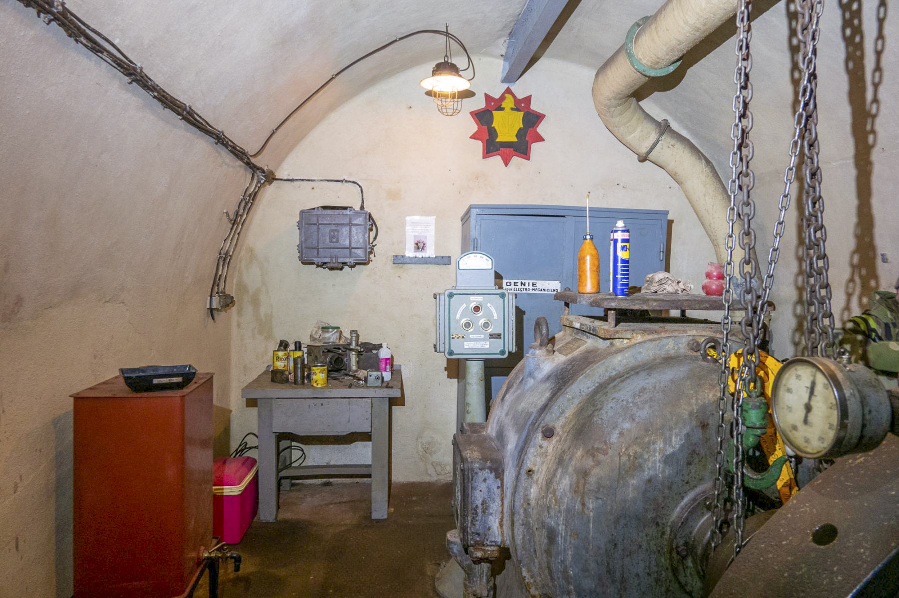 Ligne Maginot - BOUSSE - A24 - (Ouvrage d'infanterie) - Usine de l'ouvrage - Michel Teiten