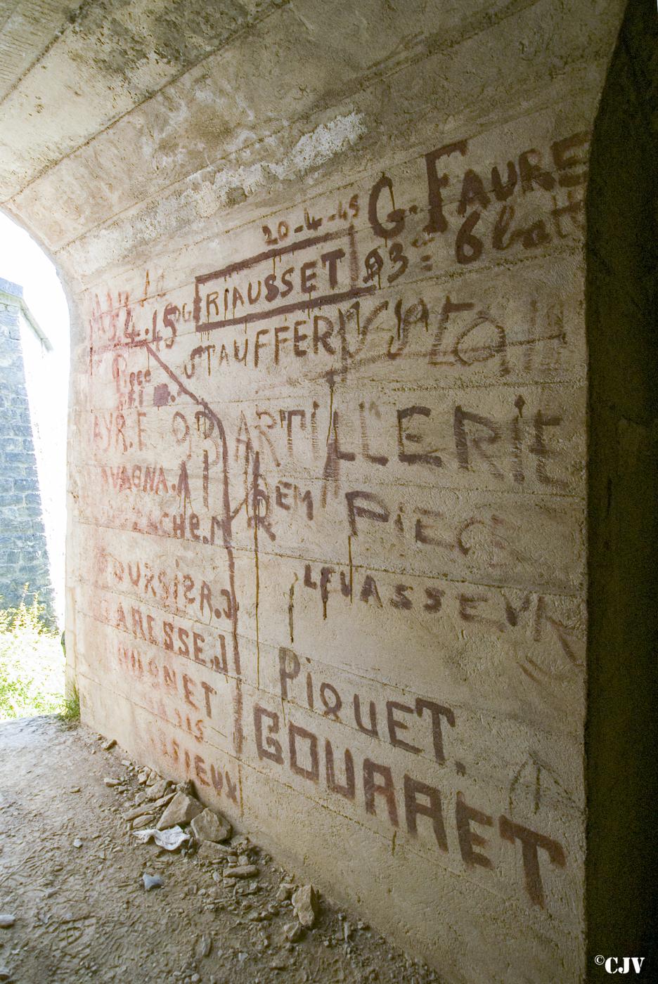 Ligne Maginot - LE TRUC - (Position d'artillerie préparée) - Le coffre - Lia VERMEULEN