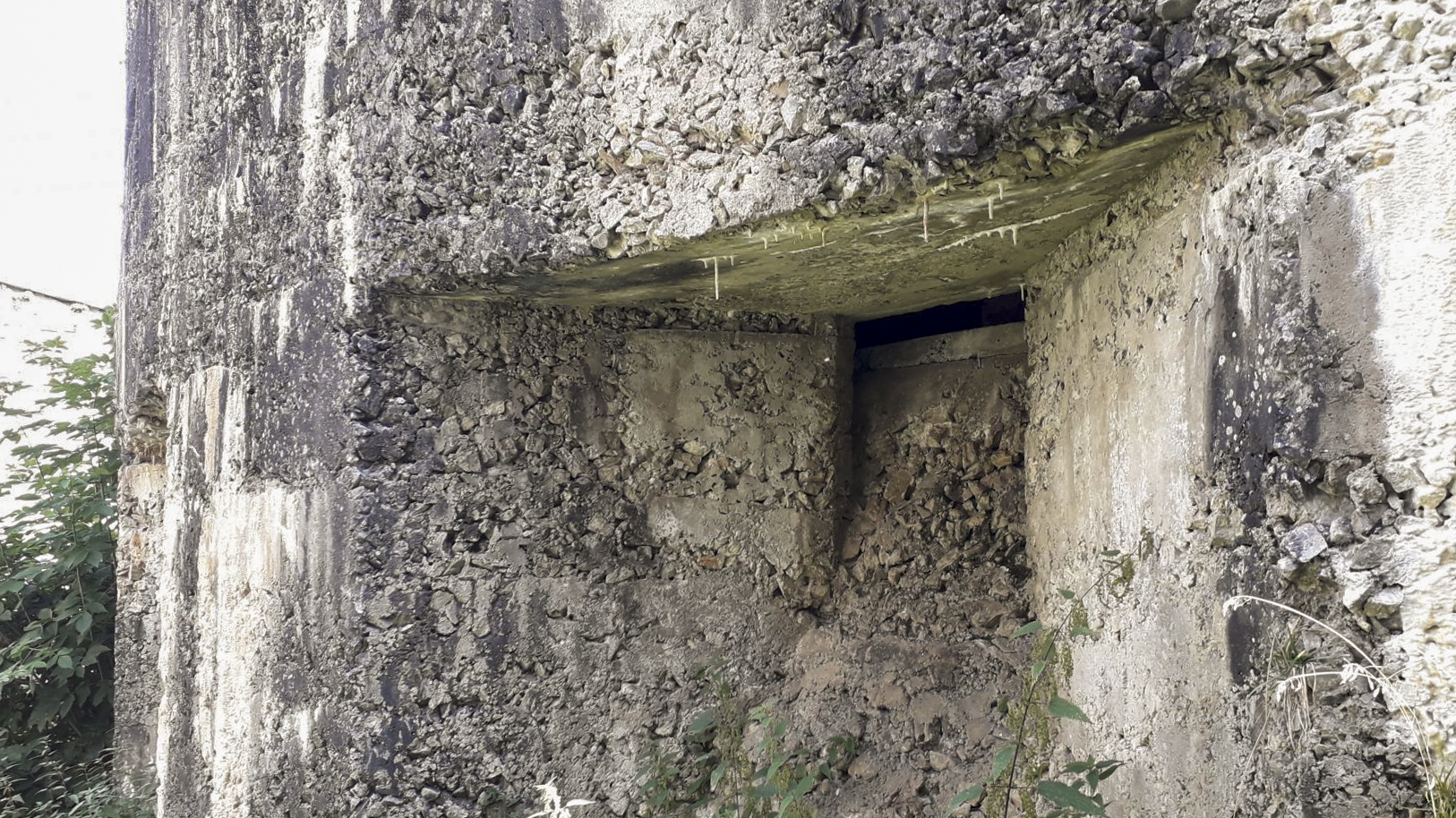 Ligne Maginot - LE TRUC - (Position d'artillerie préparée) - La caponnière 'modernisée'-détail - M.Vérilhac
