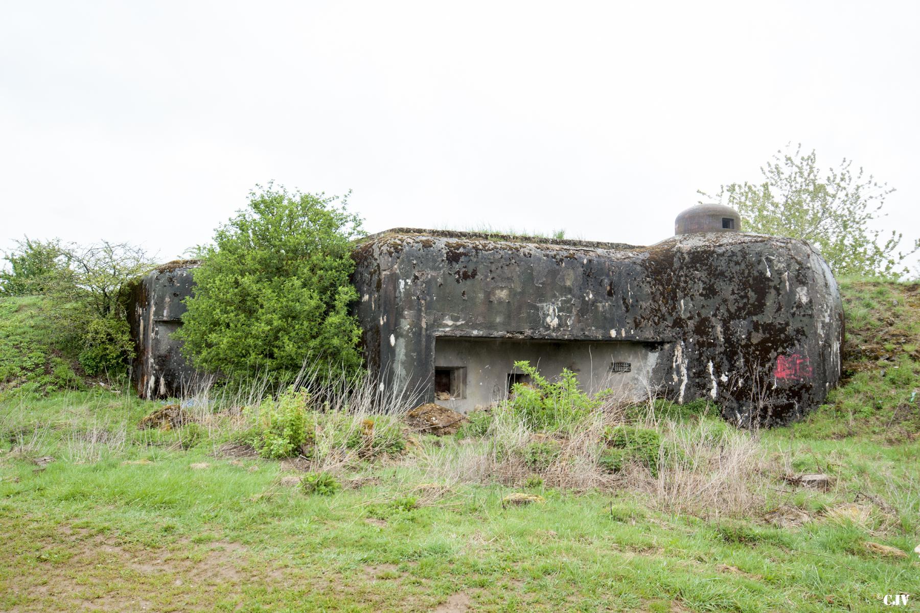 Ligne Maginot - ROUTE D'OTTANGE EST - C31 - (Casemate d'infanterie - Simple) - La casemate - Lia Vermeulen