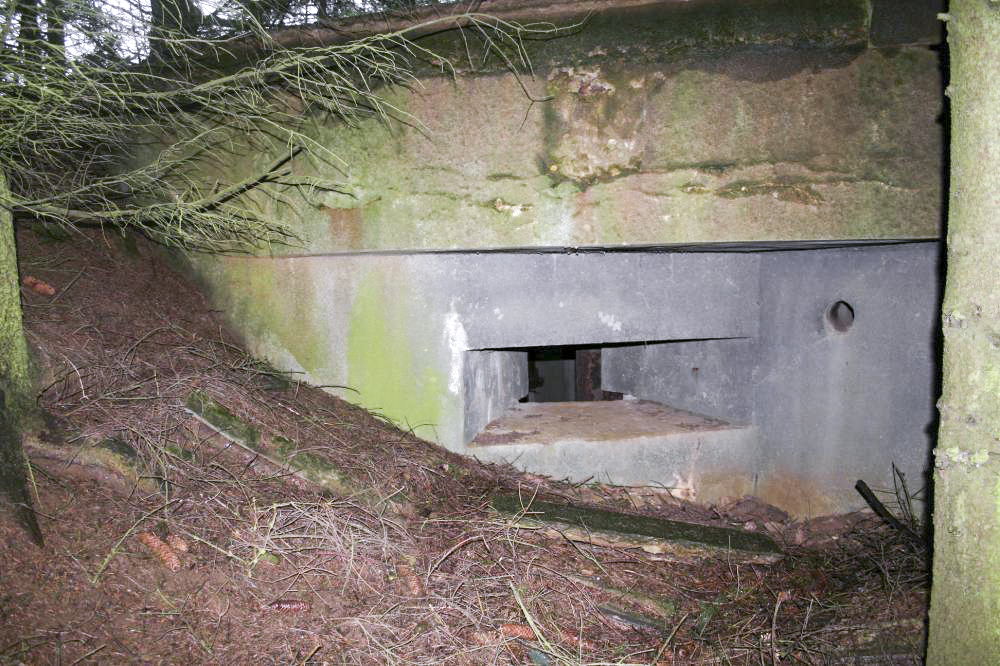 Ligne Maginot - DB7 - (Blockhaus pour canon) - Créneau mitrailleuse droite - Eric Klamerek