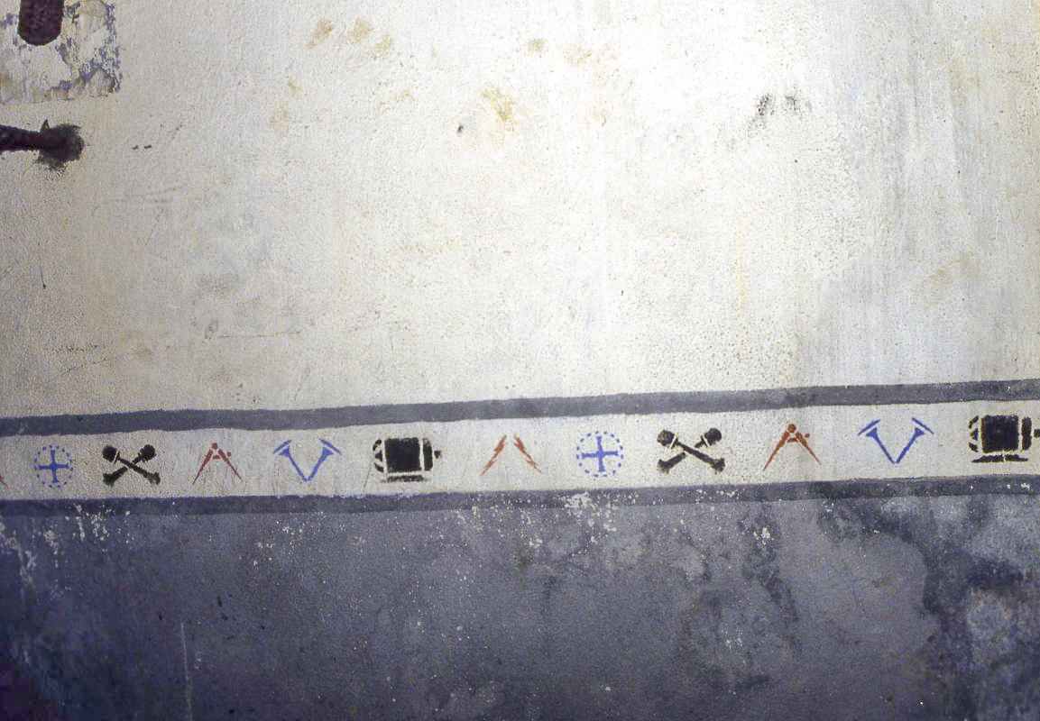 Ligne Maginot - FOND D'HAVANGE - C34 - (Casemate d'infanterie - Simple) - L'étage inférieur
Frise murale dans l'usine - Valentin Hemmert