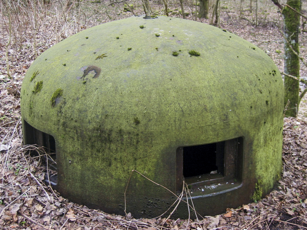Ligne Maginot - GROS BOIS - C35 - (Casemate d'infanterie) - Cloche GFM - Michel Teiten