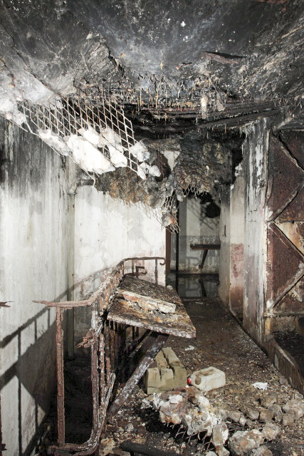 Ligne Maginot - Casemate du Gros Bois - Etat intérieur - www.arnaultjl-photo.com