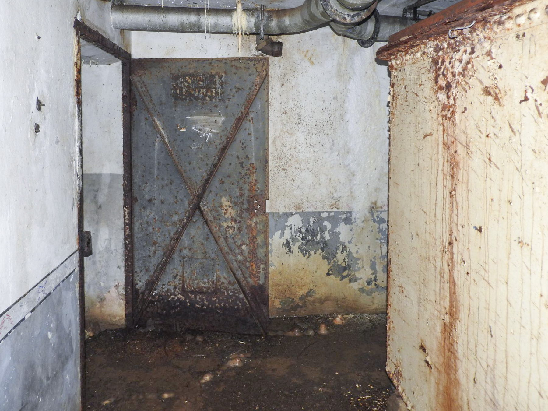 Ligne Maginot - GROS BOIS - C35 - (Casemate d'infanterie - Simple) - Le local de la centrale électrique. - STENGER Mathieu