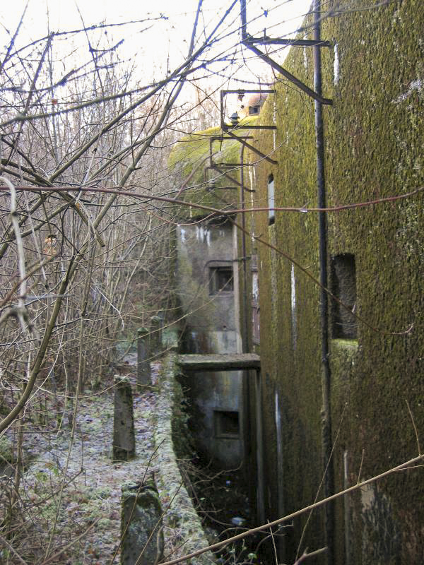 Ligne Maginot - GROS BOIS - X1 (QUARTIER LUDELANGE - I/128°RIF) - (Abri) - Façade et fossé diamant - Michel Teiten
