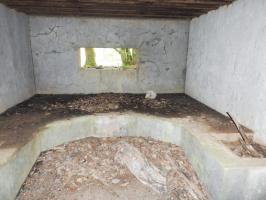 Ligne Maginot - VOR BERG 2 - (Blockhaus pour canon) - La chambre de tir du canon anti-char.