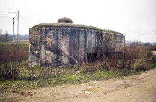 Ligne Maginot - KOENIGSMACKER NORD - C48 - (Casemate d'infanterie - Simple) - La casemate dépourvue de remblai
