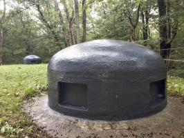 Ligne Maginot - HUBERBUSCH NORD  - C58 - (Casemate d'infanterie) - Les cloches GFM