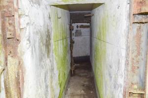 Ligne Maginot - LANGHEP SUD - C64 - (Casemate d'infanterie - Simple) - Le couloir d'entrée