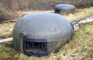 Ligne Maginot - BOUST - O13 - (Observatoire d'artillerie) - Cloches GFM et Obs VDP