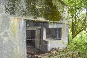 Ligne Maginot - CHEMIN DE FER OUEST - (Blockhaus pour canon) - Les entrées