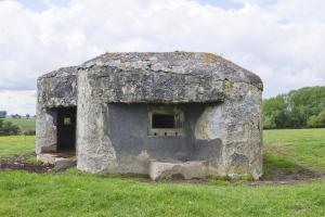Ligne Maginot - B562 - CHEMIN DE FER EST - (Blockhaus pour canon) - Face droite, créneau AC