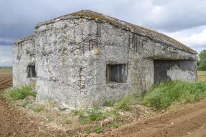Ligne Maginot - B563 - PETIT CHENE - (Blockhaus pour canon) - 