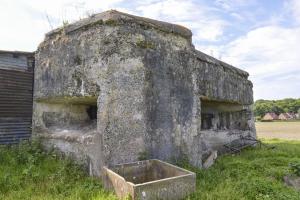 Ligne Maginot - EMERAUDE - (Blockhaus lourd type STG / STG-FCR - Double) - Le créneau d'observation