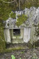 Ligne Maginot - B344 - BOIS DE VARLET NORD - (Blockhaus pour canon) - Le créneau latéral