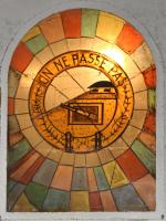 Ligne Maginot - HACKENBERG - A19 - (Ouvrage d'artillerie) - Insigne dans la chapelle 
