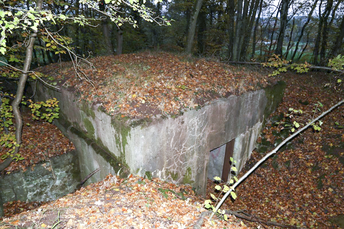 Ligne Maginot - HESTROFF NORD 3 - (Blockhaus pour canon) - Les deux entrées - Valentin Hemmert