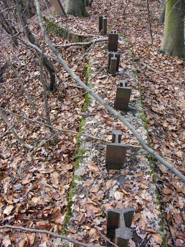 Ligne Maginot - HESTROFF NORD - PARAPET DE TIR - (Divers) -  Le mur - Valentin Hemmert