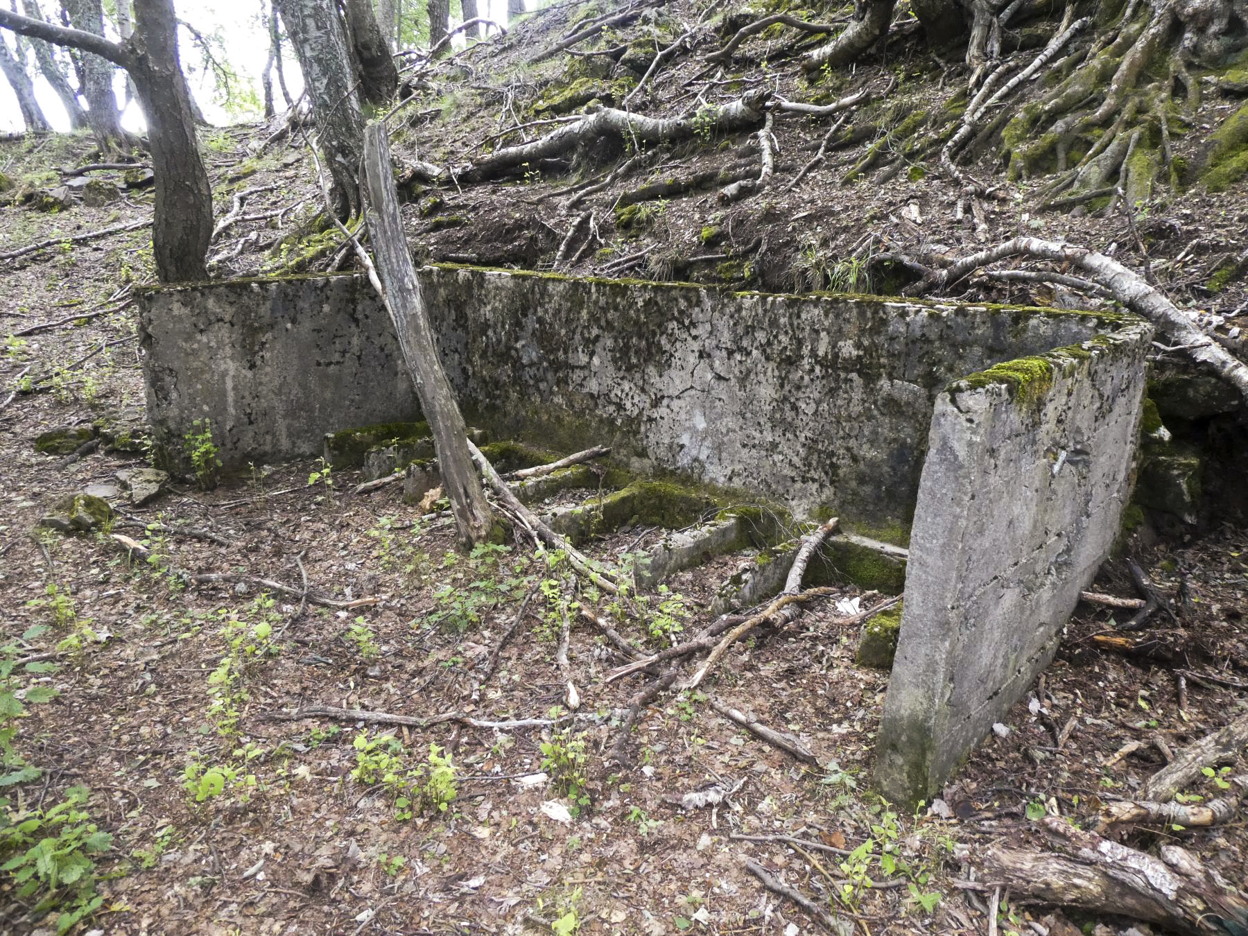 Ligne Maginot - LA BEOLE (BE) - (Ouvrage d'infanterie) - WC extérieur - ELLENA - CUNY