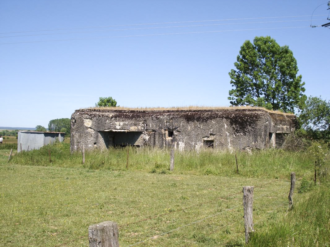 Ligne Maginot - A100 - LA CHAUSSEE - LE FAUNAN - (Blockhaus lourd type STG / STG-FCR - Double) - L'arrière - R Tucker