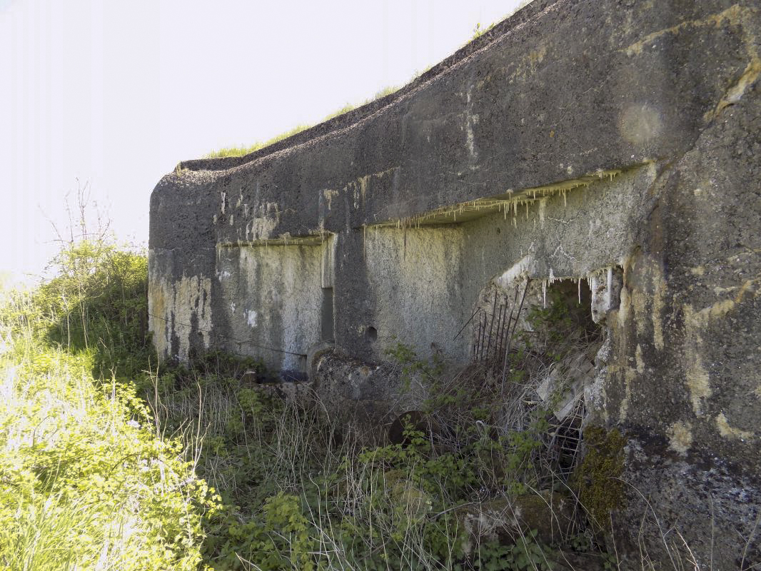 Ligne Maginot - A100 - LA CHAUSSEE - LE FAUNAN - (Blockhaus lourd type STG / STG-FCR - Double) - Face l'ouest - R Tucker