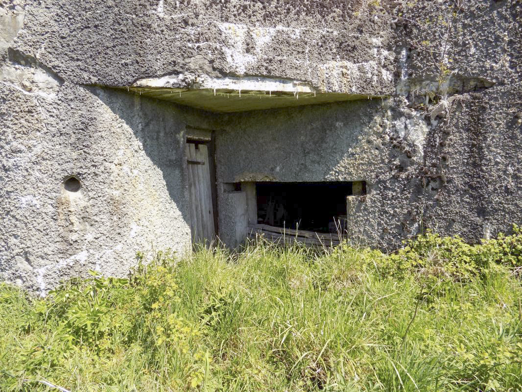 Ligne Maginot - A100 - LA CHAUSSEE - LE FAUNAN - (Blockhaus lourd type STG / STG-FCR - Double) - Les entrées hommes et matériel - R Tucker