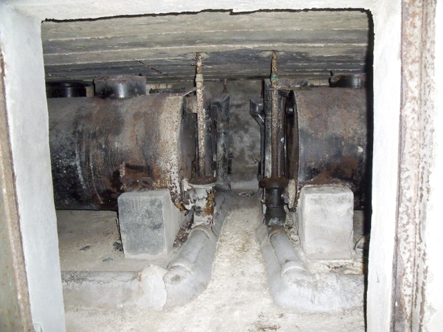 Ligne Maginot - KREKELBUSCH - X15 - (Abri) - Les latrines
Les fosses septiques ASEPTA - GANDON D