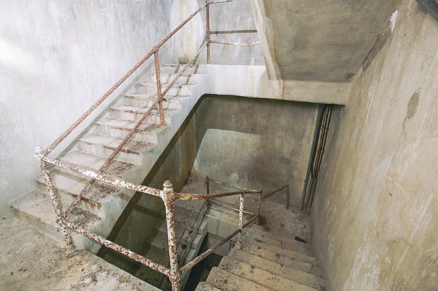Ligne Maginot - NONNENBERG - X17 - (Abri) - L'escalier - Marc Zeig