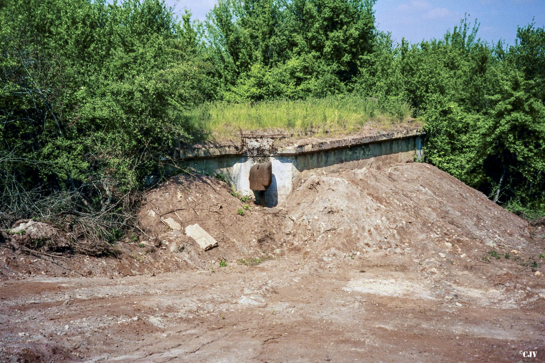 Ligne Maginot - BOIS DE KOENIGSMACKER  - C52 - (Casemate d'infanterie - Simple) - Après merlonnage - Lia VERMEULEN
