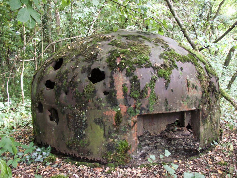 Ligne Maginot - HUMMERSBERG NORD - C53 - (Casemate d'infanterie - Simple) - Cloche GFM factice - Schnoupf