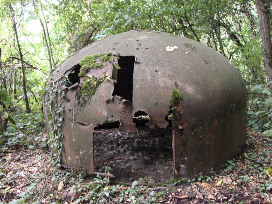 Ligne Maginot - HUMMERSBERG NORD - C53 - (Casemate d'infanterie - Simple) - Cloche GFM factice - Schnoupf