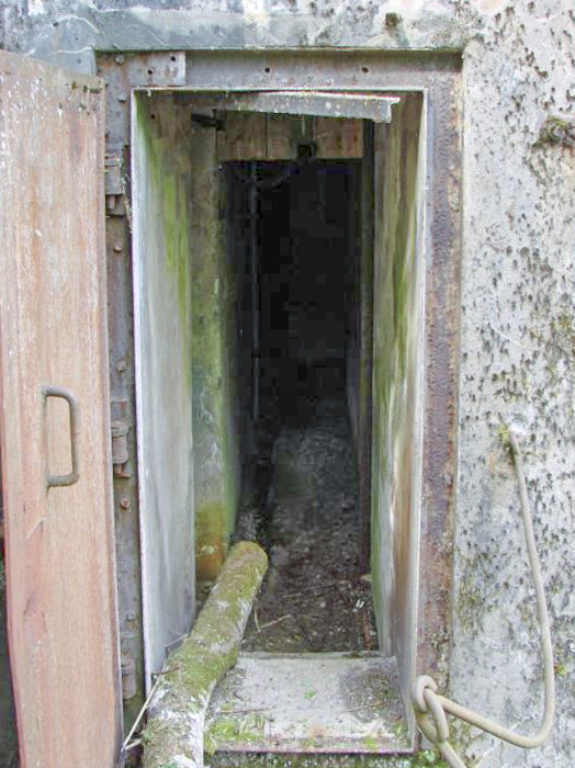 Ligne Maginot - HUMMERSBERG SUD - C54 - (Casemate d'infanterie) - L'entrée - Schnoupf