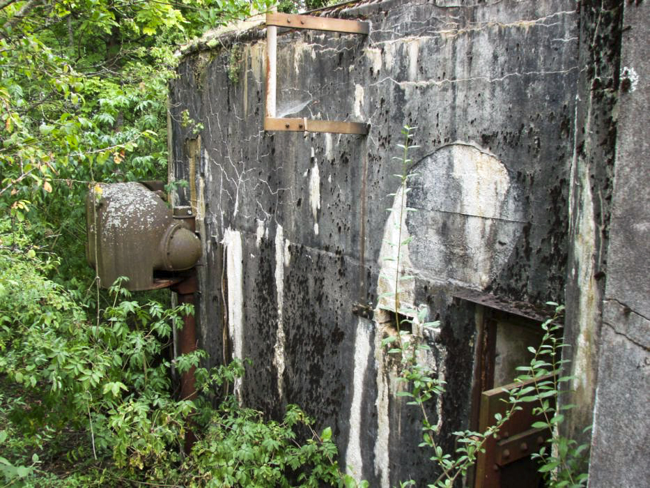 Ligne Maginot - VECKRING NORD - C55 - (Casemate d'infanterie - Simple) - Façade côté entrée - Schnoupf