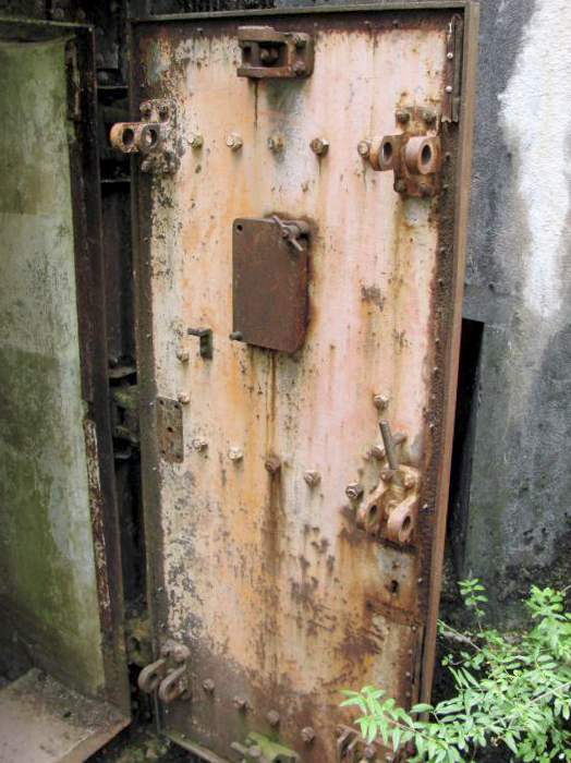 Ligne Maginot - VECKRING NORD - C55 - (Casemate d'infanterie - Simple) - La porte blindée - Schnoupf