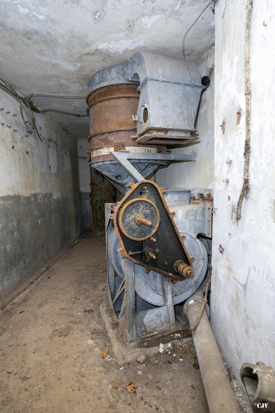 Ligne Maginot - VECKRING NORD - C55 - (Casemate d'infanterie - Simple) - Ventilation  - Lia VERMEULEN