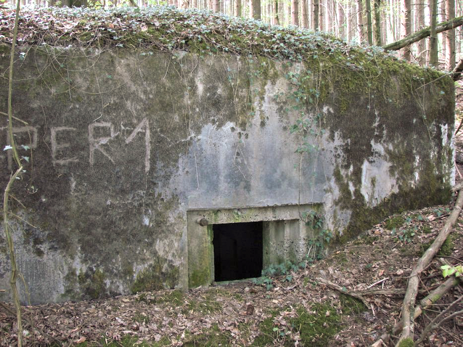 Ligne Maginot - BB367 - EICHEN 1 - (Blockhaus pour arme infanterie) - Façade avant - Schnoupf