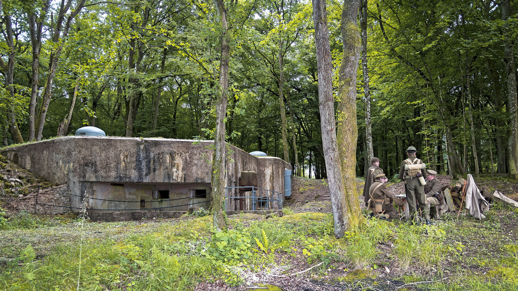 Ligne Maginot - HUBERBUSCH NORD  - C58 - (Casemate d'infanterie) - Comme en 1940... - Thierry Caland
