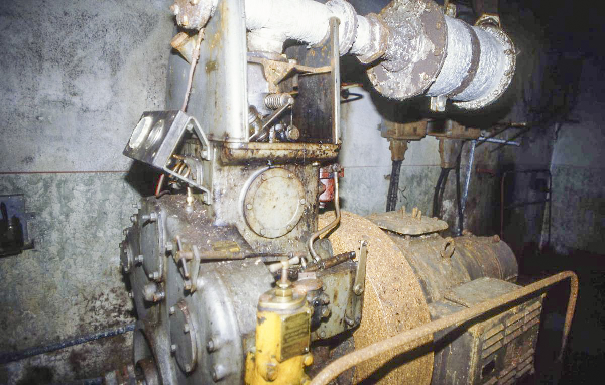 Ligne Maginot - COUCOU -  X22 - (Abri) - L'usine
Le moteur Supdi - Valentin Hemmert