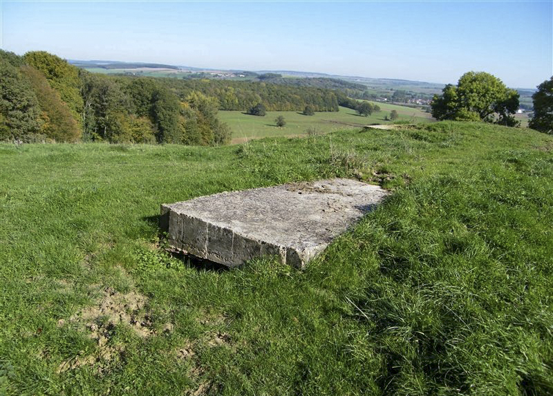 Ligne Maginot - O46 - SONNENBERG - (Observatoire d'artillerie) - L'entrée
L'observatoire est au 2nd plan - Jean-Louis AUBLET & Sylvie MAINGUIN