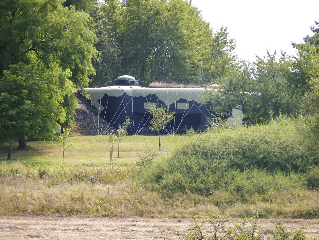 Ligne Maginot - EDLING NORD - C60 - (Casemate d'infanterie - Simple) - Vue éloignée  - Gilbert Hastert