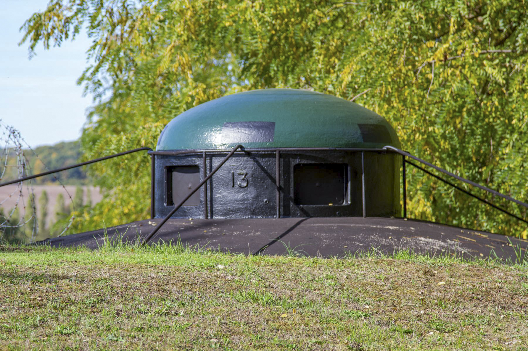 Ligne Maginot - EDLING NORD - C60 - (Casemate d'infanterie - Simple) - Cloche GFM de la casemate - Michel Teiten